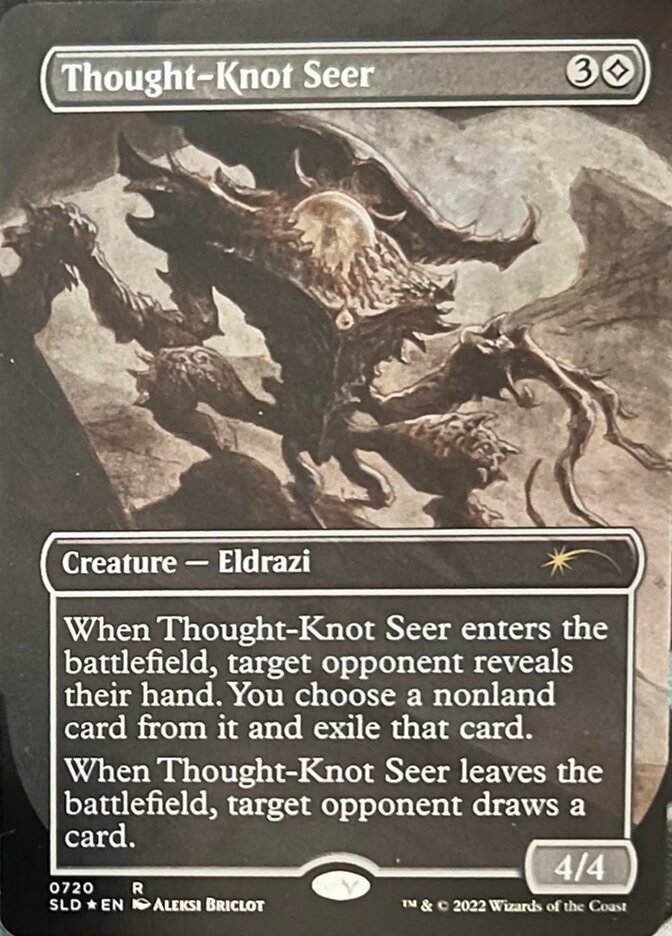Thought-Knot Seer (720) - [Borderless] Secret Lair Drop (SLD)