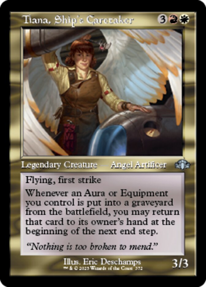 Tiana, Ship's Caretaker - [Retro Frame] Dominaria Remastered (DMR)