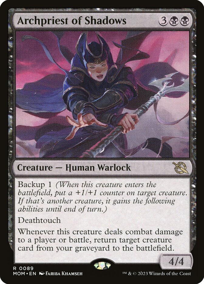 Archpriest of Shadows - [Foil] March of the Machine (MOM)