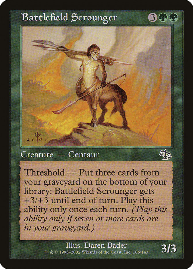 Battlefield Scrounger - Judgment (JUD)