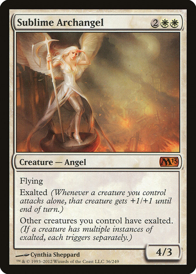 Sublime Archangel - [Foil] Magic 2013 (M13)