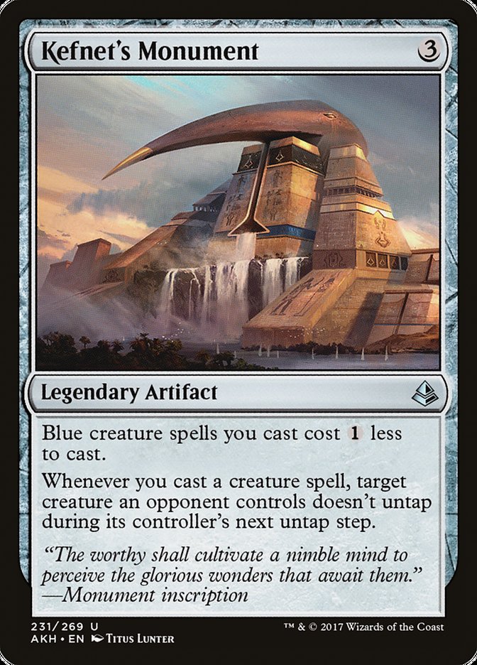 Kefnet's Monument - [Foil] Amonkhet (AKH)