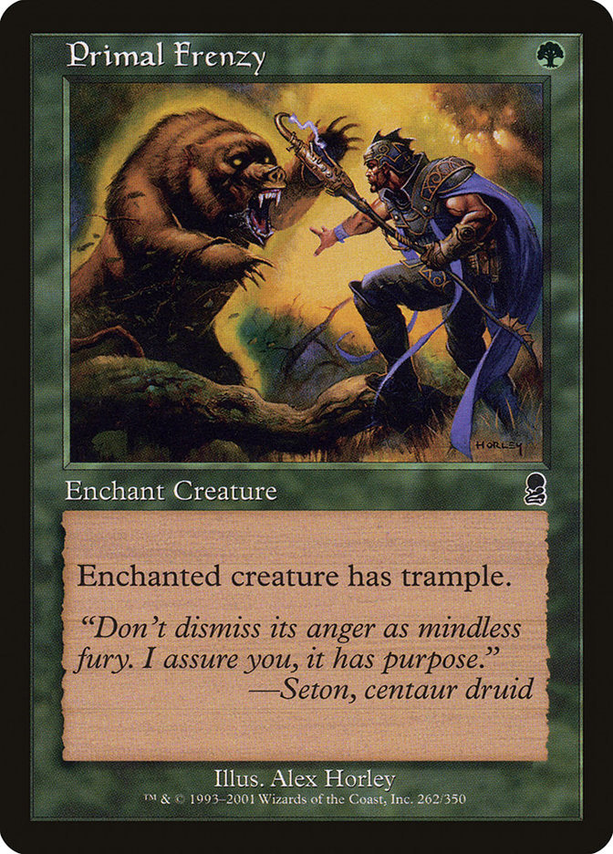 Primal Frenzy - [Foil, Retro Frame] Odyssey (ODY)