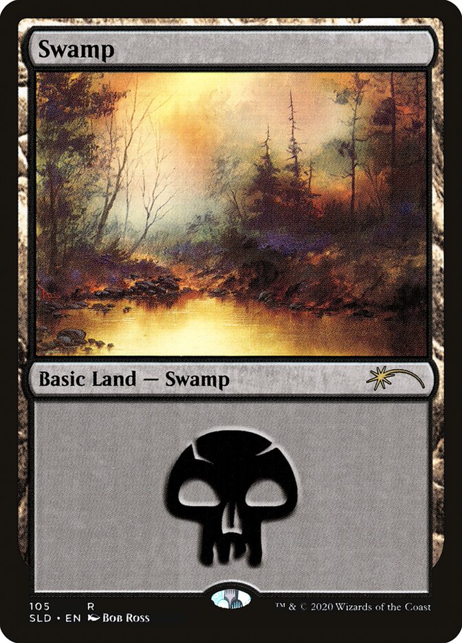 Swamp (105) - [Foil] Secret Lair Drop (SLD)