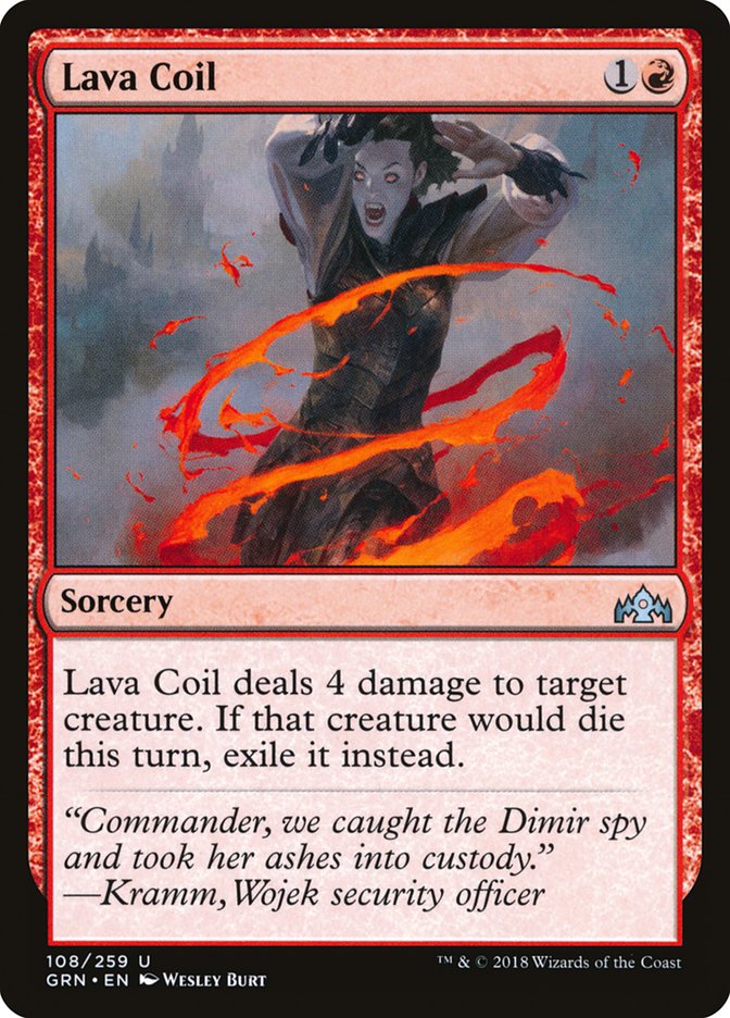 Lava Coil - Guilds of Ravnica (GRN)