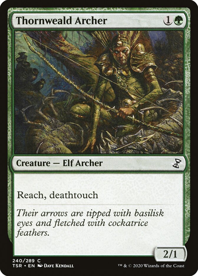 Thornweald Archer - [Foil] Time Spiral Remastered (TSR)