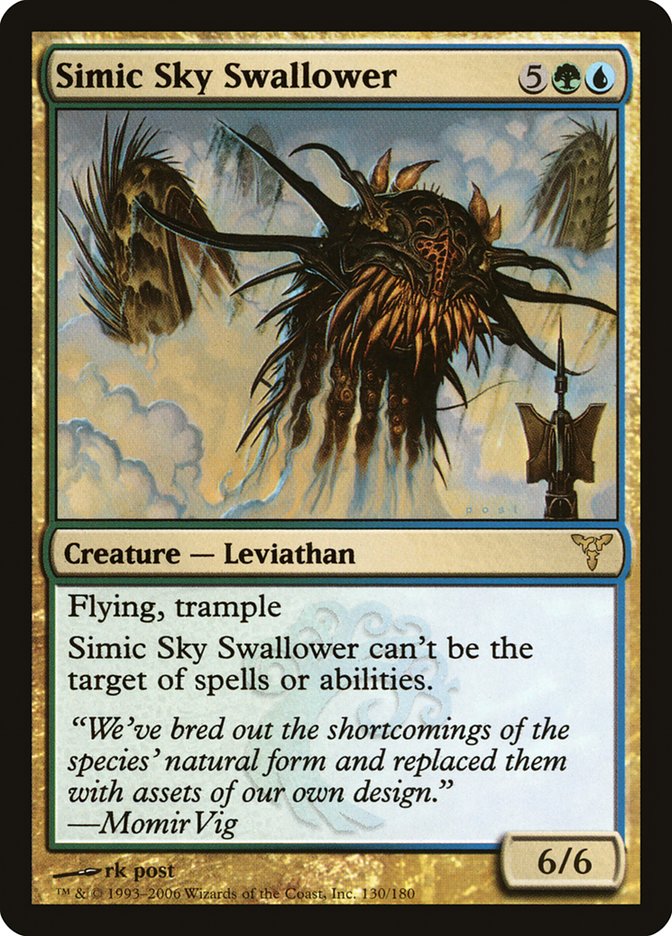 Simic Sky Swallower - [Foil] Dissension (DIS)