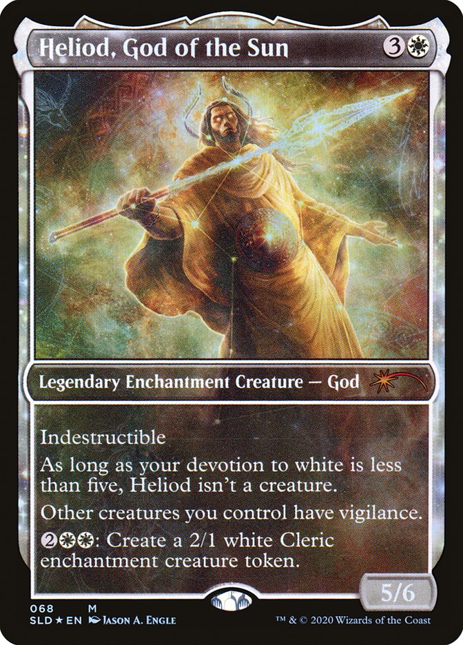 Heliod, God of the Sun (68) - [Foil, Showcase] Secret Lair Drop (SLD)