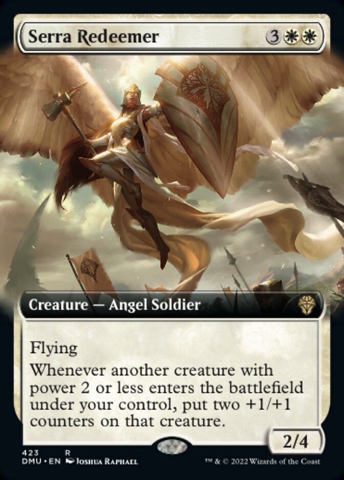 Serra Redeemer - [Foil, Extended Art] Dominaria United (DMU)