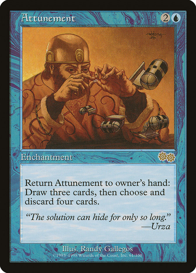 Attunement - [Retro Frame] Urza's Saga (USG)