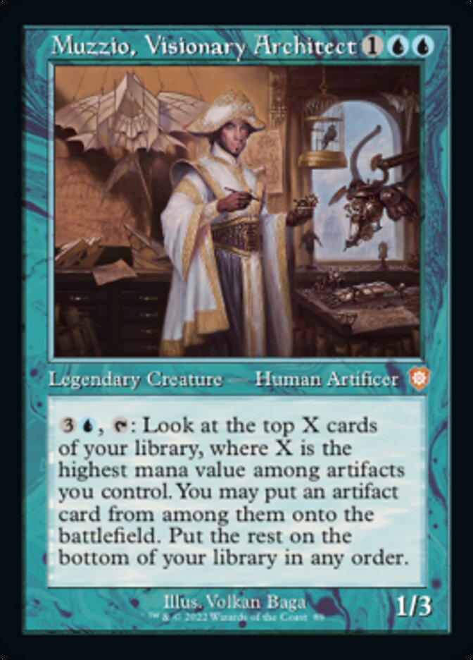 Muzzio, Visionary Architect - The Brothers' War Commander (BRC)