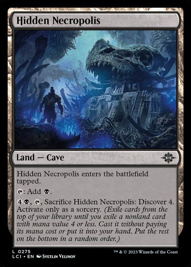 Hidden Necropolis - [Foil] The Lost Caverns of Ixalan (LCI)