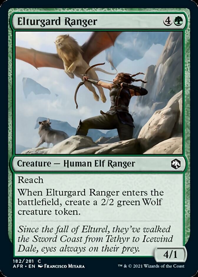 Elturgard Ranger - Adventures in the Forgotten Realms (AFR)