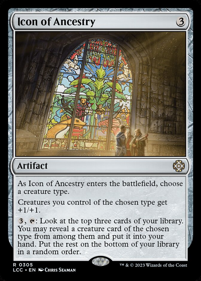 Icon of Ancestry - Lost Caverns of Ixalan Commander (LCC)