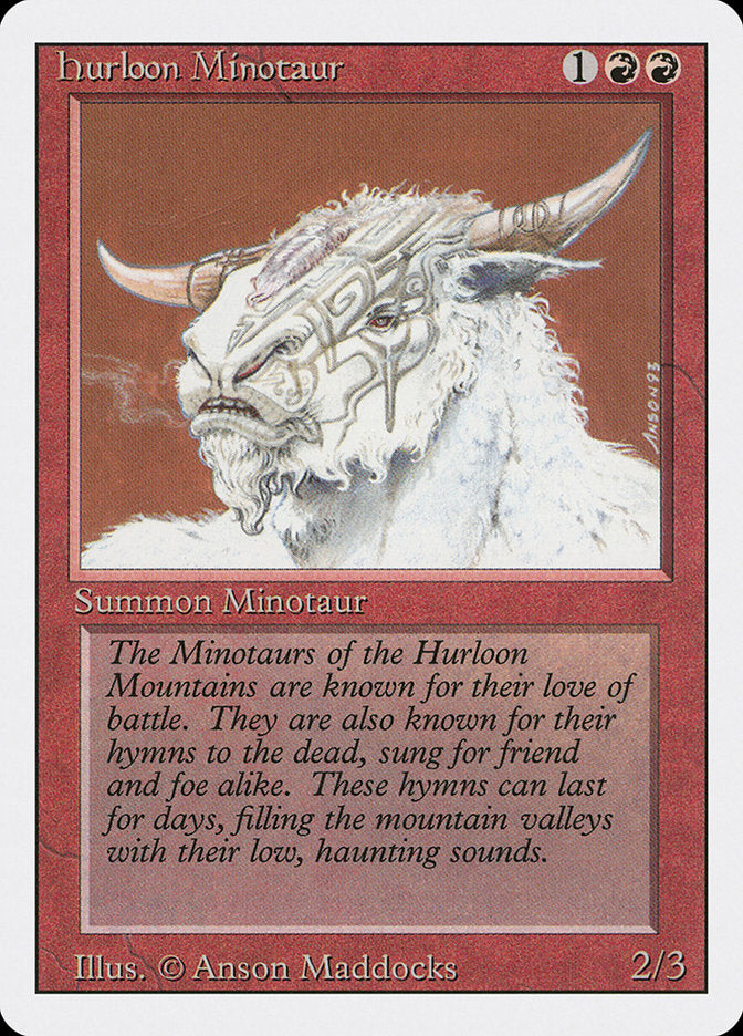 Hurloon Minotaur - Revised Edition (3ED)