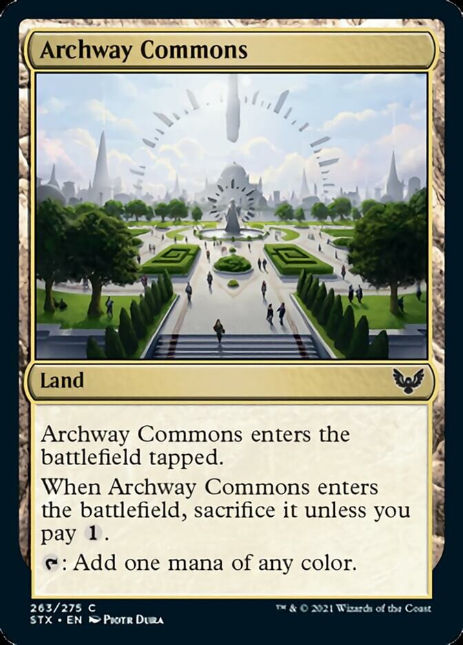 Archway Commons - [Foil] Strixhaven: School of Mages (STX)