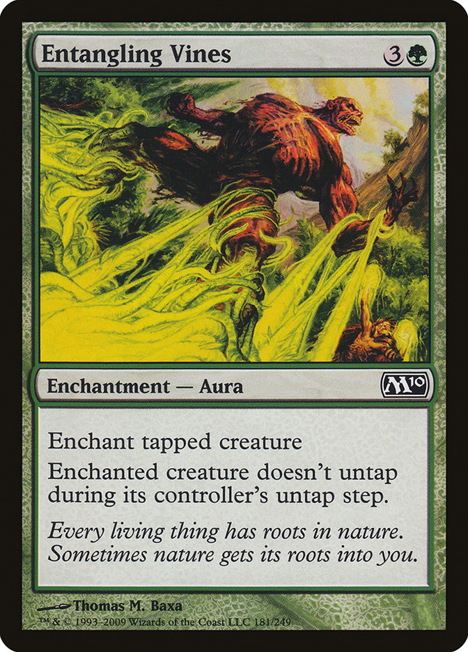 Entangling Vines - [Foil] Magic 2010 (M10)
