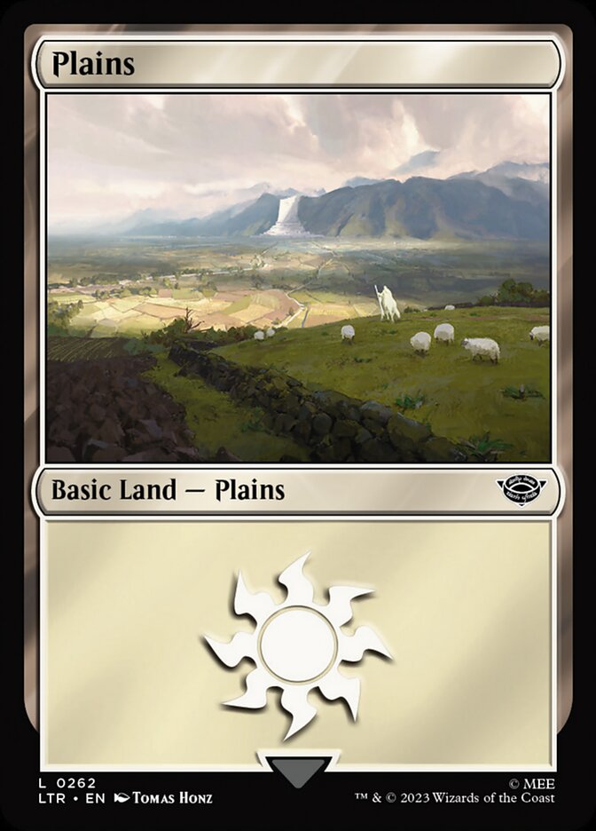 Plains (262) - [Foil] The Lord of the Rings: Tales of Middle-earth (LTR)