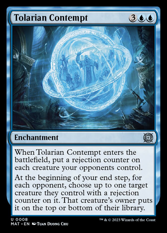 Tolarian Contempt - [Foil] March of the Machine: The Aftermath (MAT)
