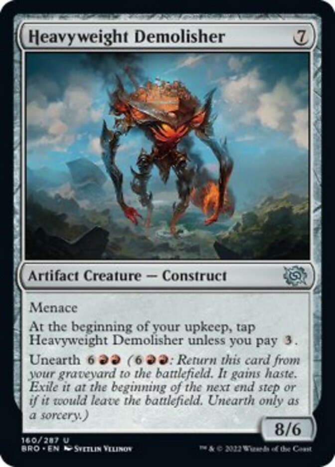 Heavyweight Demolisher - [Foil] The Brothers' War (BRO)