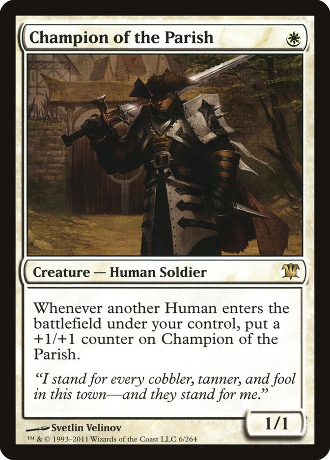 Champion of the Parish - [Foil] Innistrad (ISD)