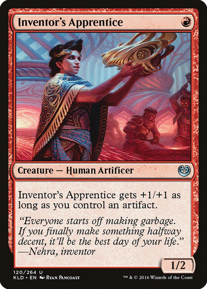 Inventor's Apprentice - [Foil] Kaladesh (KLD)