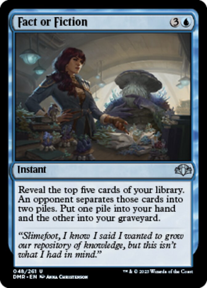 Fact or Fiction - [Foil] Dominaria Remastered (DMR)