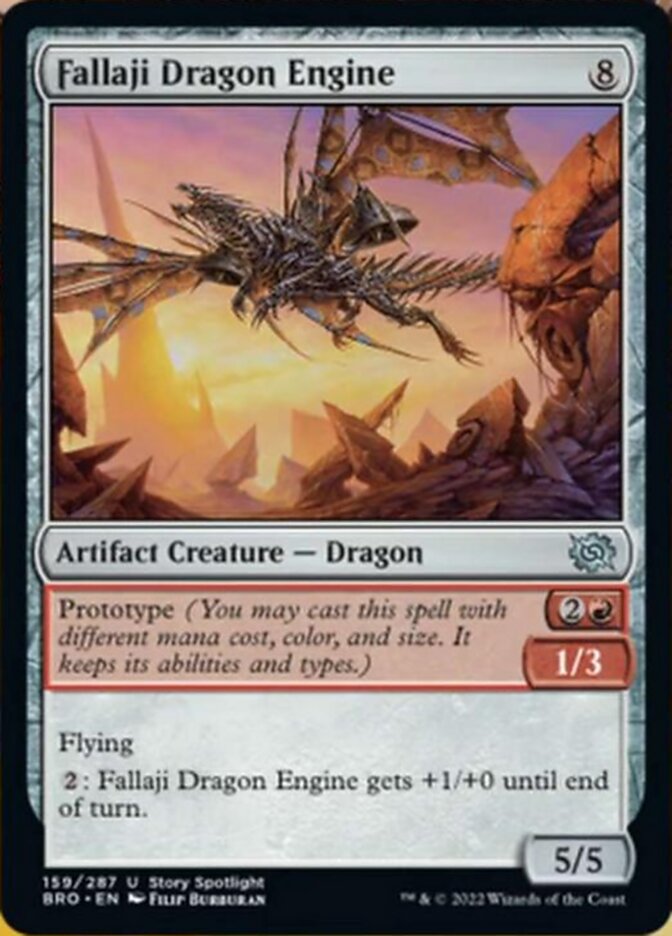 Fallaji Dragon Engine - [Foil] The Brothers' War (BRO)