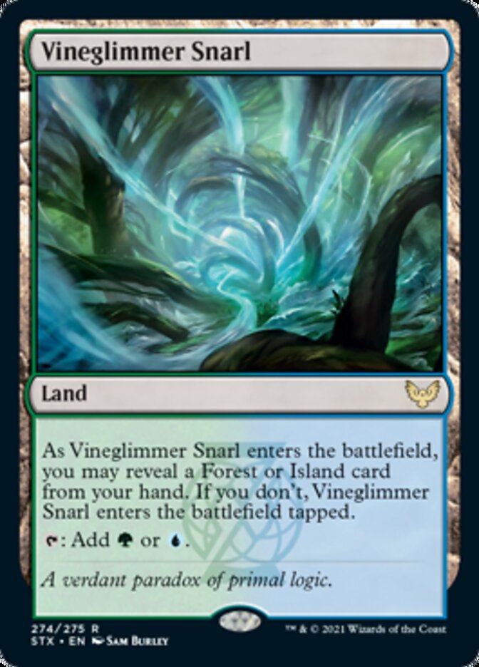 Vineglimmer Snarl - [Foil] Strixhaven: School of Mages (STX)