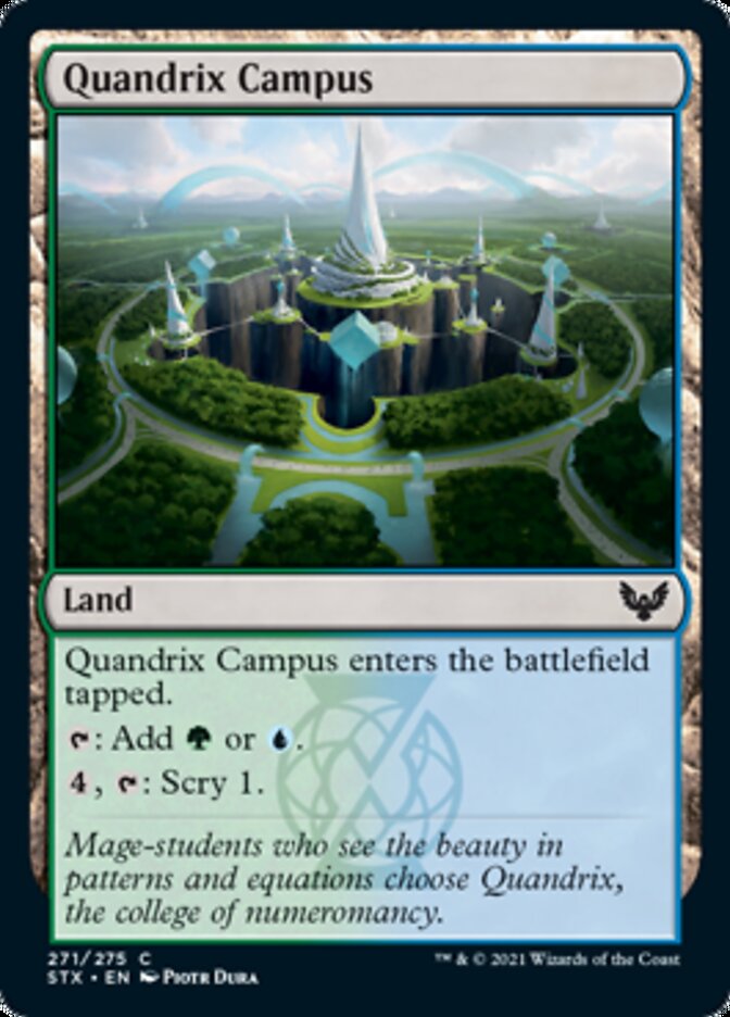 Quandrix Campus - [Foil] Strixhaven: School of Mages (STX)