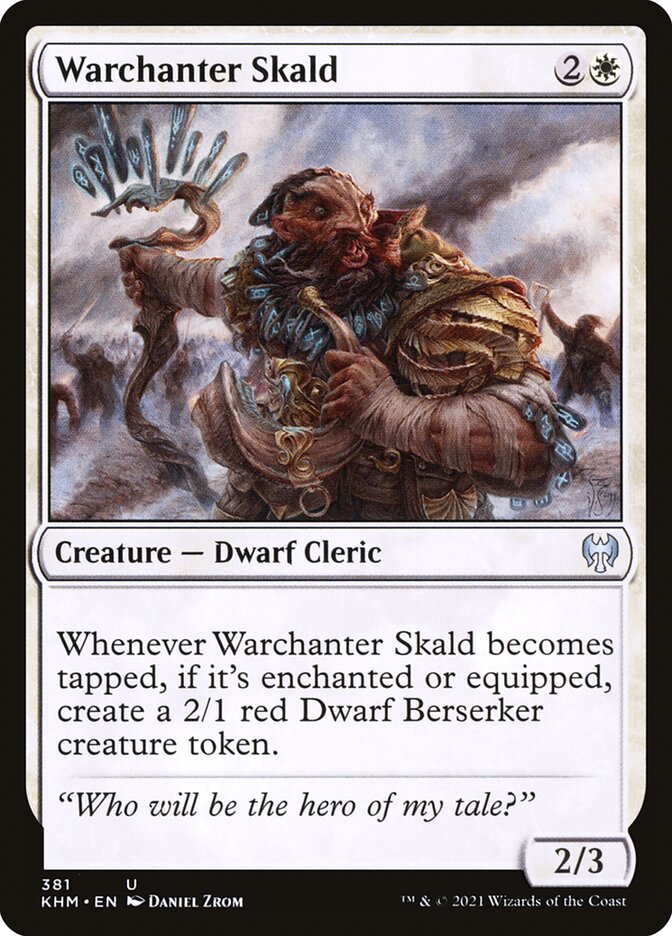 Warchanter Skald - [Foil] Kaldheim (KHM)