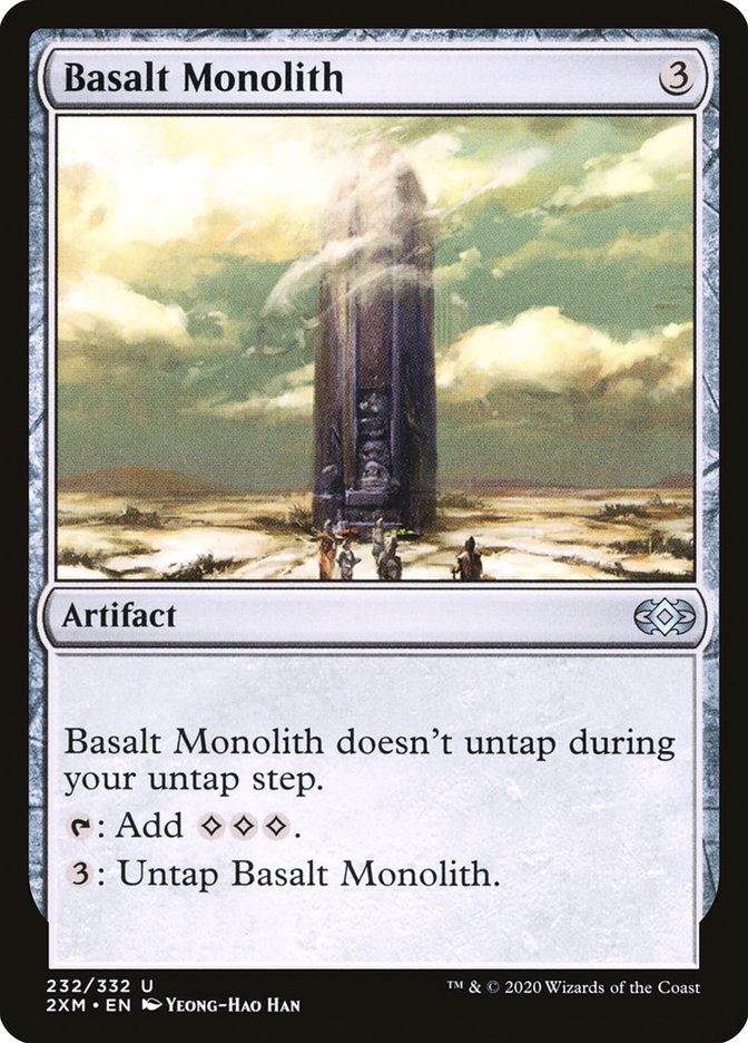 Basalt Monolith - [Foil] Double Masters (2XM)