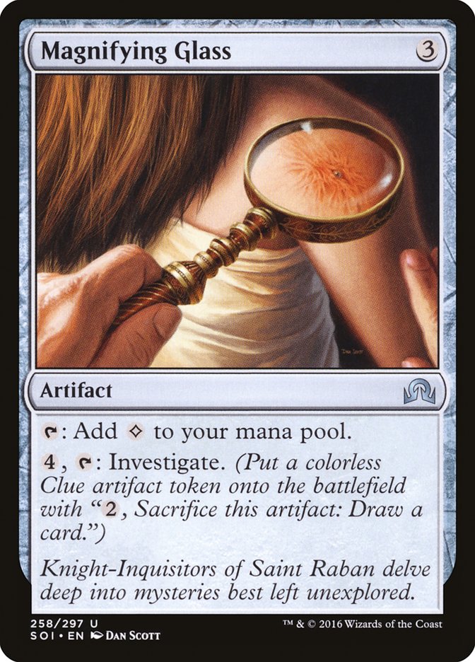 Magnifying Glass - [Foil] Shadows over Innistrad (SOI)
