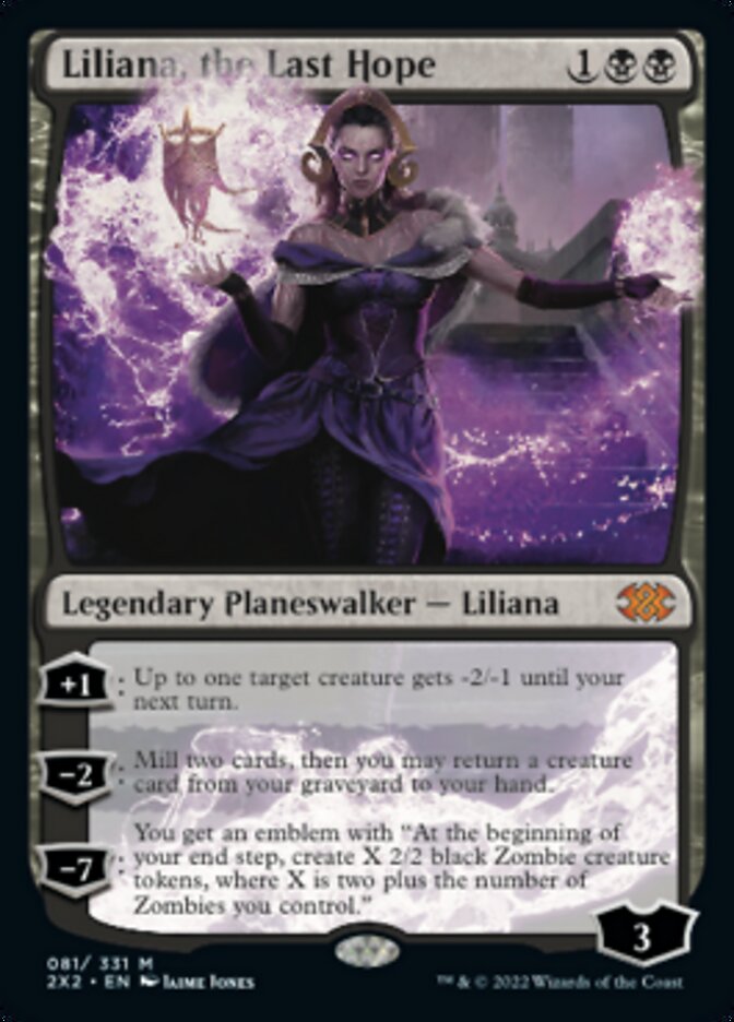 Liliana, the Last Hope - Double Masters 2022 (2X2)