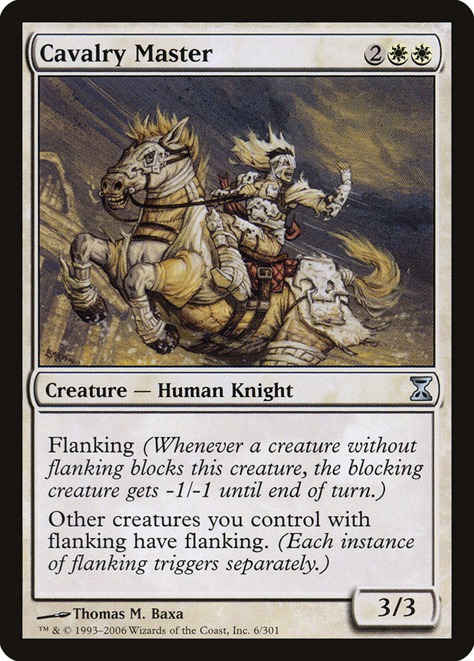 Cavalry Master - [Foil] Time Spiral (TSP)
