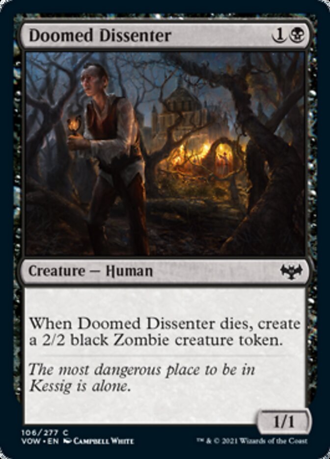 Doomed Dissenter - [Foil] Innistrad: Crimson Vow (VOW)