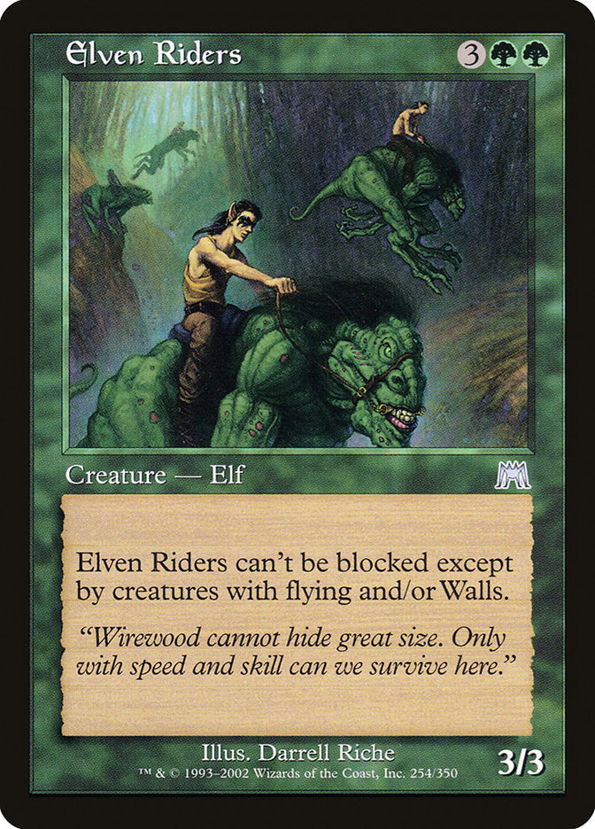 Elven Riders - [Retro Frame] Onslaught (ONS)
