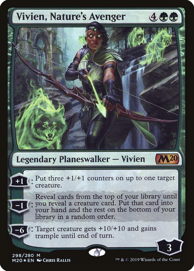 Vivien, Nature's Avenger - [Foil] Core Set 2020 (M20)