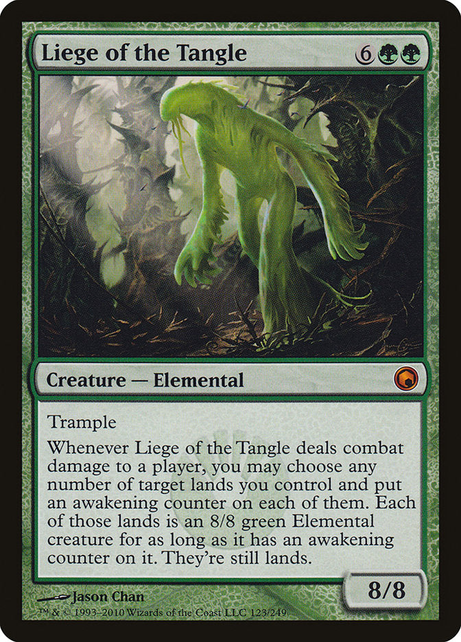 Liege of the Tangle - [Foil] Scars of Mirrodin (SOM)