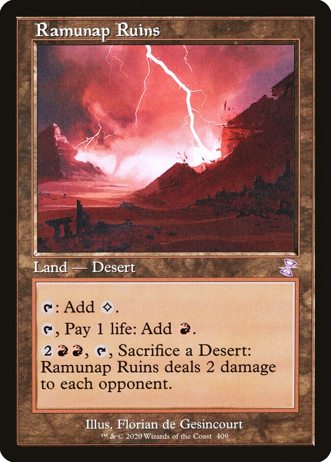 Ramunap Ruins - [Foil, Retro Frame] Time Spiral Remastered (TSR)