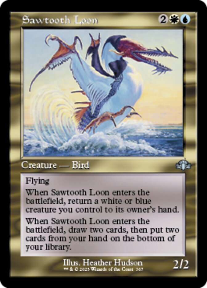 Sawtooth Loon - [Retro Frame] Dominaria Remastered (DMR)
