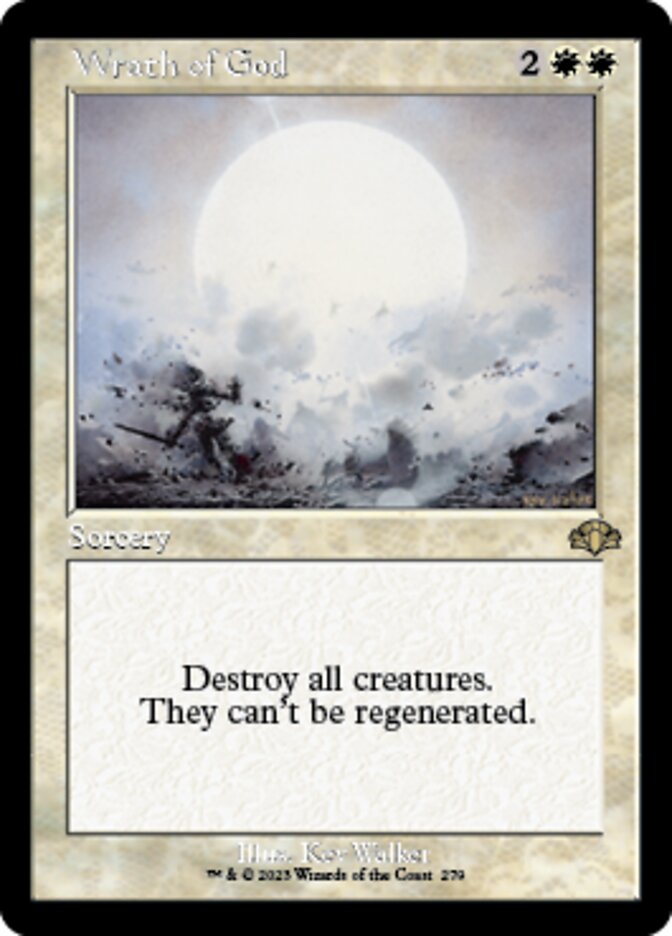 Wrath of God - [Retro Frame] Dominaria Remastered (DMR)