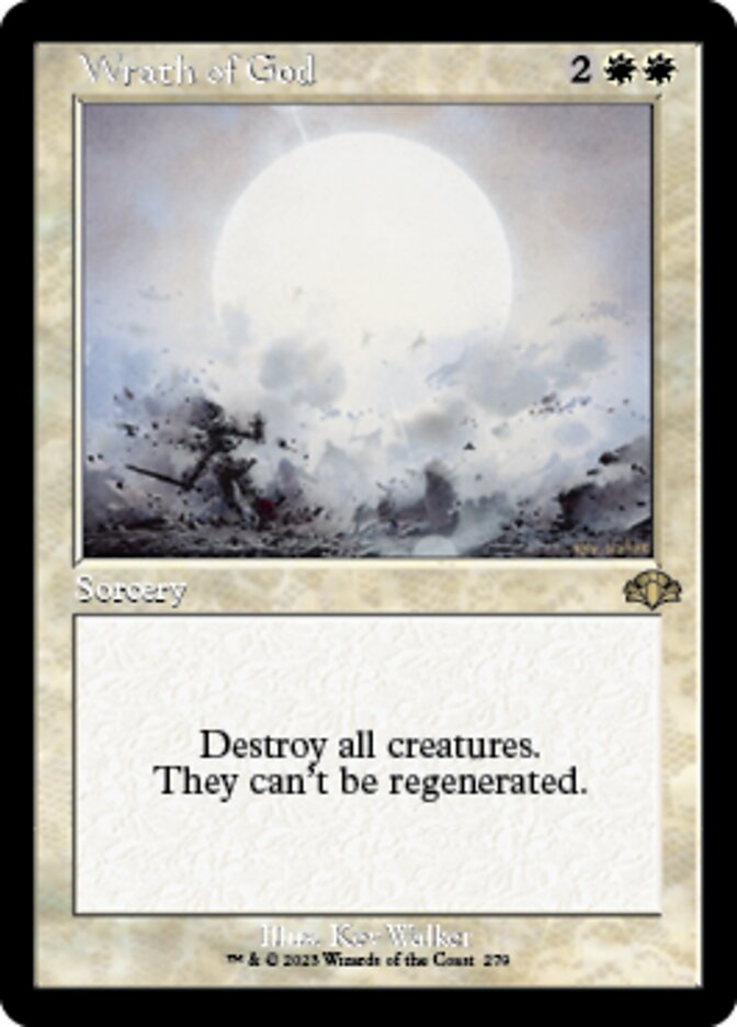 Wrath of God - [Foil, Retro Frame] Dominaria Remastered (DMR)