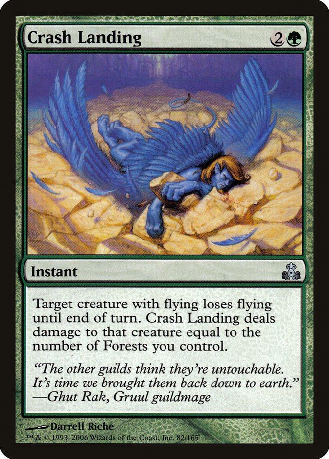 Crash Landing - [Foil] Guildpact (GPT)