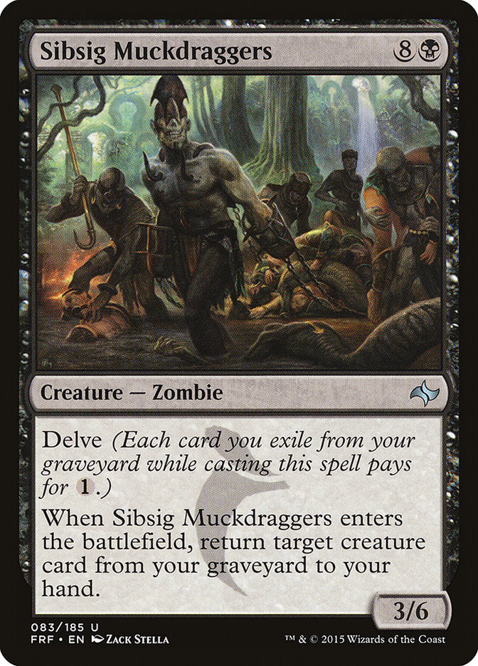 Sibsig Muckdraggers - [Foil] Fate Reforged (FRF)