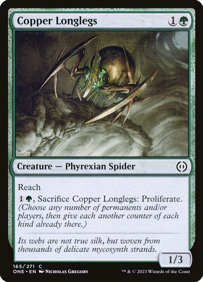 Copper Longlegs - [Foil] Phyrexia: All Will Be One (ONE)
