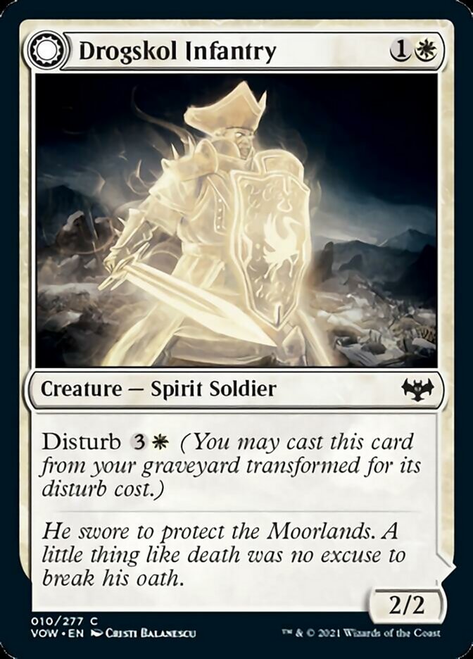 Drogskol Infantry // Drogskol Armaments - [Foil] Innistrad: Crimson Vow (VOW)