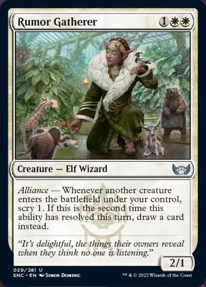 Rumor Gatherer - Streets of New Capenna (SNC)