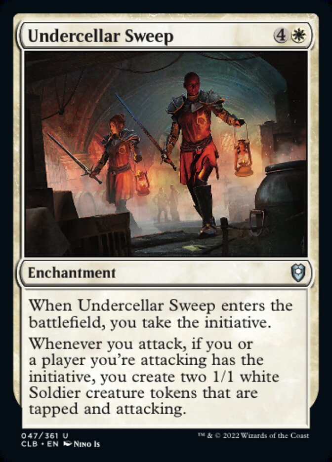 Undercellar Sweep - [Foil] Commander Legends: Battle for Baldur's Gate (CLB)