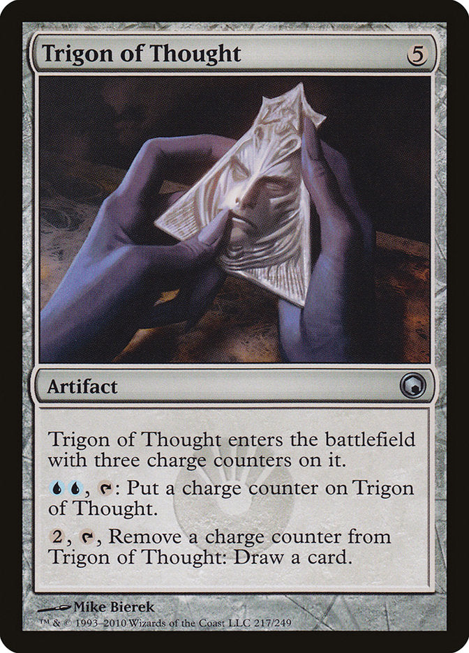 Trigon of Thought - [Foil] Scars of Mirrodin (SOM)